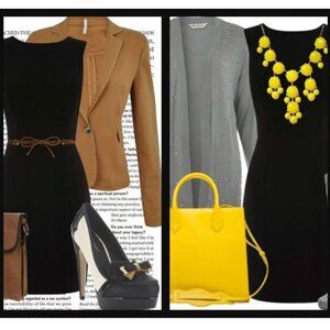 PENDLETON dress sheath style tank perfect little black  LBD - 6